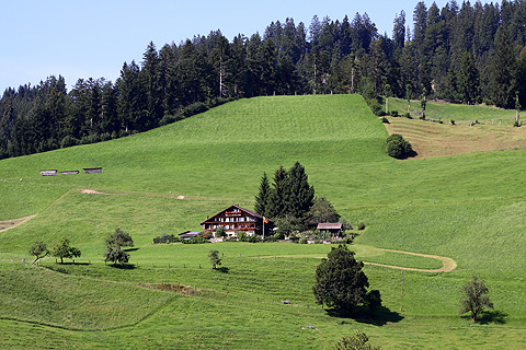 Berghaus vom Dorf Eggiwil 